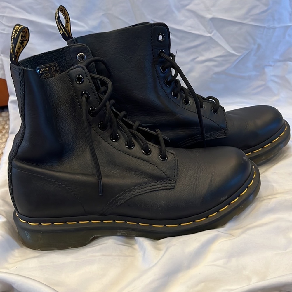 Black Dr. Martens size 9 in woman’s.